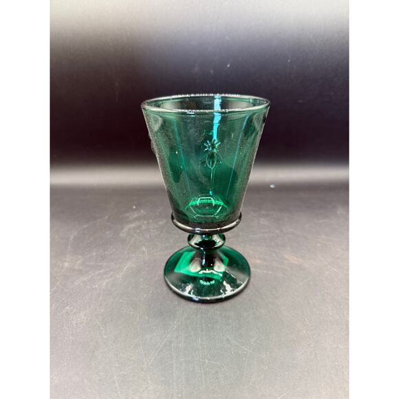La Rochère Blue Bee Wine Glass - great condition - Picture 2 of 8